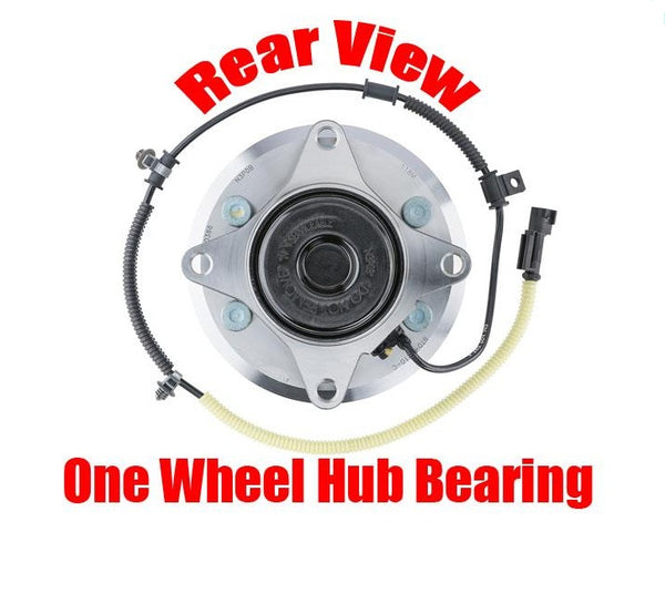 1/ 100% New FRONT Wheel Bearing & Hub for 15-16 Rear Wheel Drive Ford Expedition