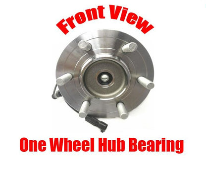 1/ 100% New FRONT Wheel Bearing & Hub for 15-16 / 4 Wheel Drive Ford Expedition