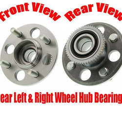 2/ All New REAR Axle Hub Bearing Asm for 96-00 Civic With Drums & 4W ABS Brakes