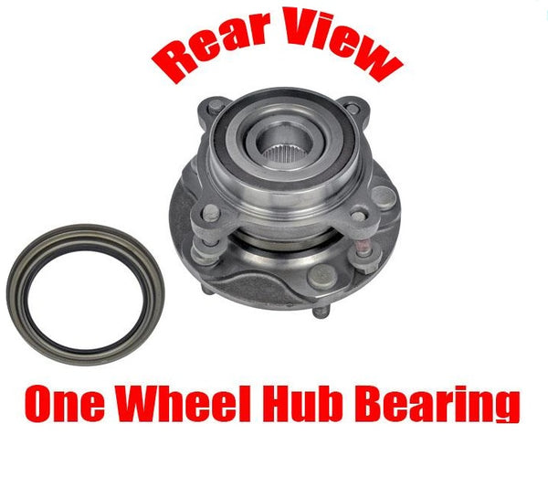 One Front Wheel Hub Bearing Assembly for Toyota Tundra 4 Wheel Drive 07-16