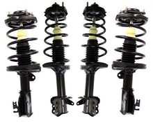 Puntales de resorte helicoidales completos delanteros y traseros para Mazda Protege5 2002-2003