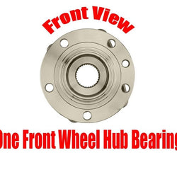 New Tested Wheel Bearing W Hub FRONT for 14-17 Cherokee WITH OFFROAD SUSPENSION