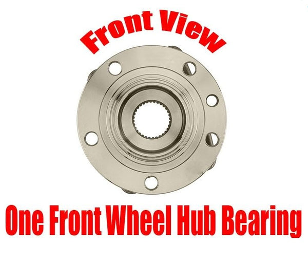 New Tested Wheel Bearing W Hub FRONT for 14-17 Cherokee WITH OFFROAD SUSPENSION