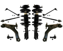Kit de chasis de 8 piezas de barra de acoplamiento de brazos de control de puntales delanteros para Kia Spectra 2005-2009