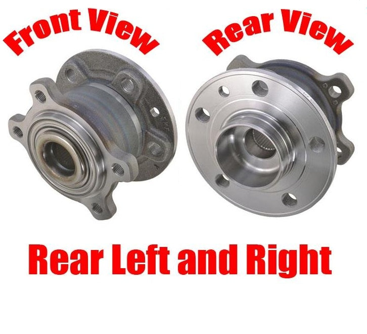 2  Fits 10-15 Volvo XC60 ALL WHEEL DRIVE REAR Wheel Bearing Hub Aseembly