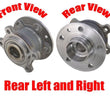 2 100% New Fits 10-15 Volvo XC60 ALL WHEEL DRIVE REAR Wheel Bearing Hub Aseembly