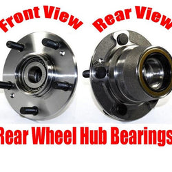 100% New Rear Wheel Hub Bearings for Kia Sedona Without ABS Brakes 2002-2005