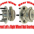 2/ 100% New Wheel Bearing Hub for 00 Ranger 4 Wheel Dr Rr ABS Only No Pulse Lock