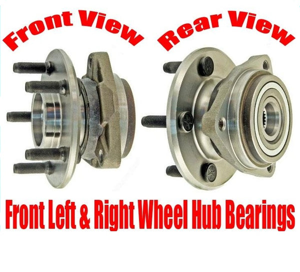 2/ 100% New Wheel Bearing Hub for 00 Ranger 4 Wheel Dr Rr ABS Only No Pulse Lock