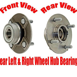Rear Left & Right Wheel Hub Bearings for Nissan Altima 93-01 Without ABS Brakes