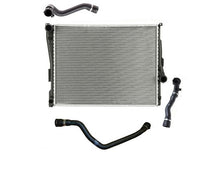 Radiador y (3) mangueras BMW 99-05 E46 323Ci 323i 325Ci 325i 325Xi 330Ci 330i 330Xi