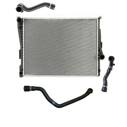 Radiador y (3) mangueras BMW 99-05 E46 323Ci 323i 325Ci 325i 325Xi 330Ci 330i 330Xi