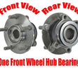 100% New Wheel Bearing Hub Assembly (1) FRONT for Nissan Sentra NV200 Leaf 13-17