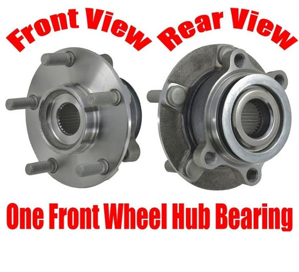 100% New Wheel Bearing Hub Assembly (1) FRONT for Nissan Sentra NV200 Leaf 13-17