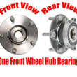 100% New Wheel Bearing Hub Assembly (1) FRONT for Mazda 3 14-17 & CX-3 16-17