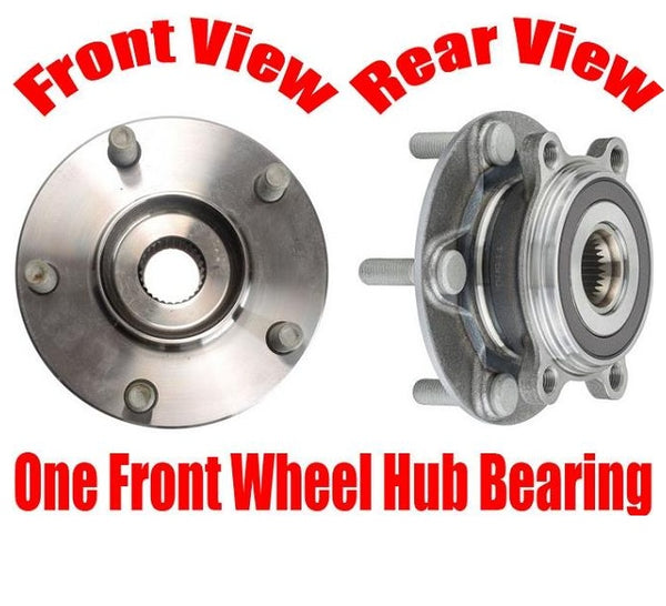 100% New Wheel Bearing Hub Assembly (1) FRONT for Mazda 3 14-17 & CX-3 16-17