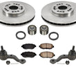 Front Wheel Bearing Seals Ball Joints Rotors Brake Pads for Lexus IS300 01-05