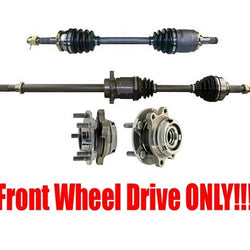 100% New Front Axles and Wheel Hubs Front Wheel Drive for Nissan Murano 09-14
