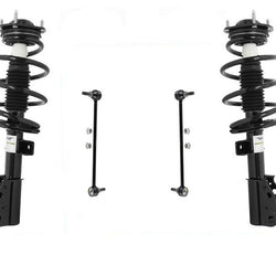 Front Complete Struts & Front Sway Bar Links For GMC Acadia Chevy Traverse 13-15