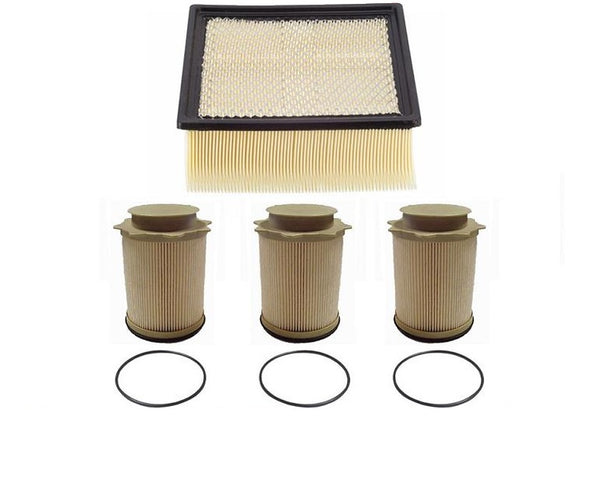 Air Fuel Filters Water Separator 3Pk for Ram 2500 3500 6.7L Turbo Diesel 10-18