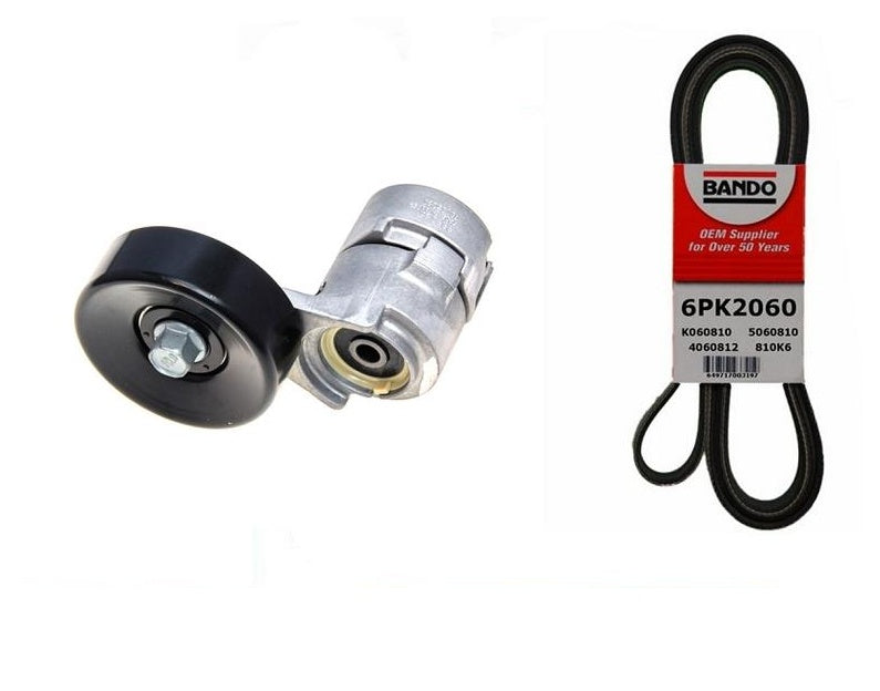 Correa serpentina y tensor de correa para Kia Optima Rondo y Hyundai Santa Fe 2.7L