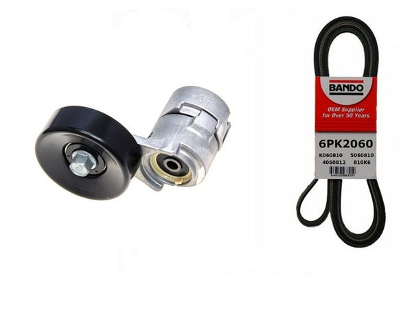 Correa serpentina y tensor de correa para Kia Optima Rondo y Hyundai Santa Fe 2.7L