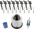 Ignition Coils NGK Spark Plugs Air Gas Oil Filters for 99-04 Mustang GT 4.6L