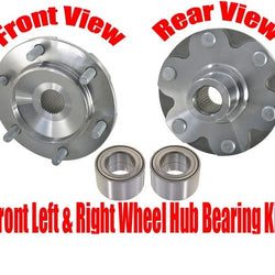 100% New Front Wheel Hub & Bearings 4 Wheel Drive for Toyota Tacoma 4x4 05-09
