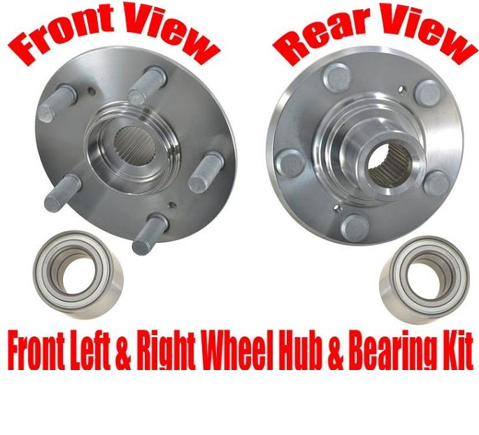 FRONT Wheel Bearing With Hub Kits for Honda CRV 07-16 & for Acura RDX 07-16