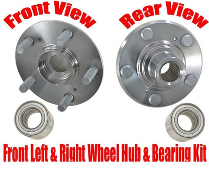 FRONT Wheel Bearing With Hub Kits for Honda CRV 07-16 & for Acura RDX 07-16