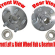 New FRONT Wheel Bearing With Hub Kits for Honda CRV 07-16 & for Acura RDX 07-16