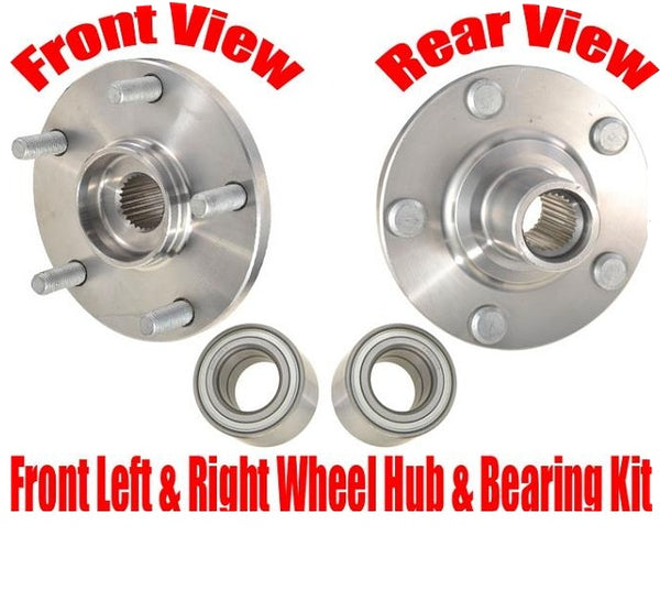 (2) Kits de cubo de rodamiento de rueda delantera 100% nuevos para Toyota Camry LE modelo 2002-2003