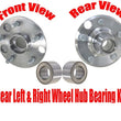 New Rear Wheel Hub & Bearings Kit for Lexus GS300 98-05 IS300 01-05 SC430 02-09
