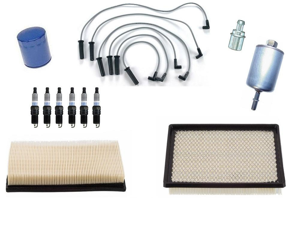 Oil Air Gas Filter Plugs Spark Plug Ignition Wires for 94-95 Grand Prix 3.1L