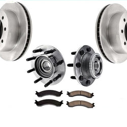 New Frt Rotors Wheel Bearing Hub for Rear Wheel Drive 00-02 Ram 2500 Pick Up 5pc