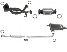 Silenciador de tubo convertidor de sistema de escape completo para 92-93 Camry ES300 3.0L 4 puertas