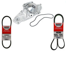 Bomba de agua de motor 100% nueva a prueba de fugas + correas para Honda Accord 3.0L 1998-2002