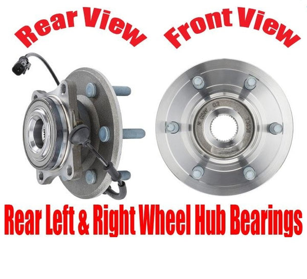 2/ 100% New Wheel Bearing Hub Assembly REAR for 15-17 Ford Expedition NEW REAR