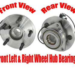 100% Brand New Front Left & Right Wheel Hub Bearings for Dodge Durango 06-09 NEW