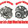 Rear Left & Right Wheel Bearing Hub Assembly FIts 2012-2016 CR-V All Wheel Drive