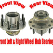 for 99 to 03/08/1999 Ford F250 Single Rear Wheel 4w Drive 2/ F Hub Wheel Bearing