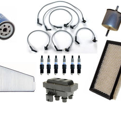 Ignition Wires 6 Plugs Coil Oil Air Gas Filter for 96-99 Taurus 3.0L Vin (U) OHV