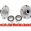 100% New Front Wheel Hub Bearings Left Right for Audi A4 & A4 Quattro 1.8L 97-02