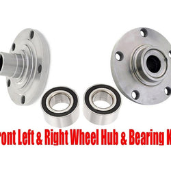 100% New Front Wheel Hub Bearings Left Right for Audi A4 & A4 Quattro 1.8L 97-02