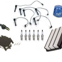 Ignition Wires Cap & Rotor Oil Air SparkPlugs for Mitsubishi Eclipse 3.0L 00-05
