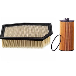 New Air Filter & Engine Oil Filter for 04-10 Ford E350 Super Duty 6.0L Diesel 2p