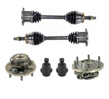 Wheel Bearing Hubs Axles Ball Joints Front For 2008-2015 Nissan Armada Titan