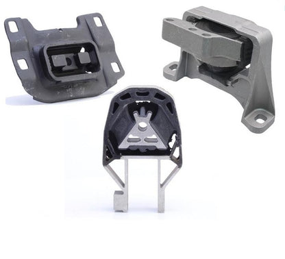 Front Right Bracket Motor Mount Trans 3pc for 14-17 Ford Transit Connect