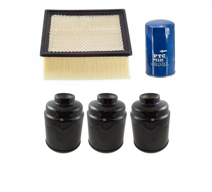 (3) Fuel Water Separator & Air Oil Filters for Ram 2500 6.7L Turbo Diesel 13-18