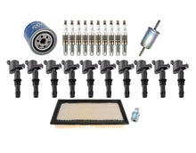 Nuevos filtros de aire, aceite y gas, tapones, bobinas 05-07 para Ford F250 V10 6.8L Super Duty, 24 piezas